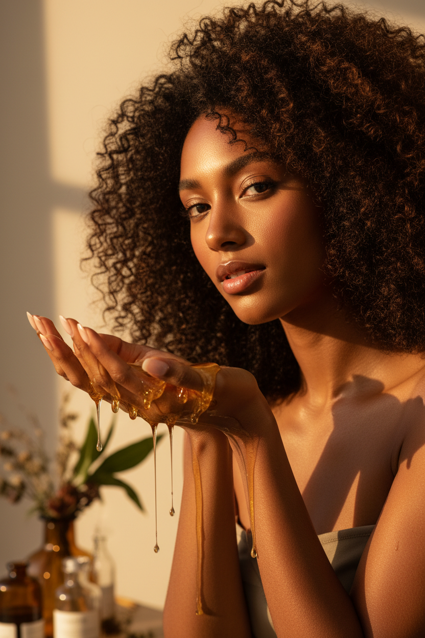 GlowTress Manuka Honey and Herbal Hair Mousse