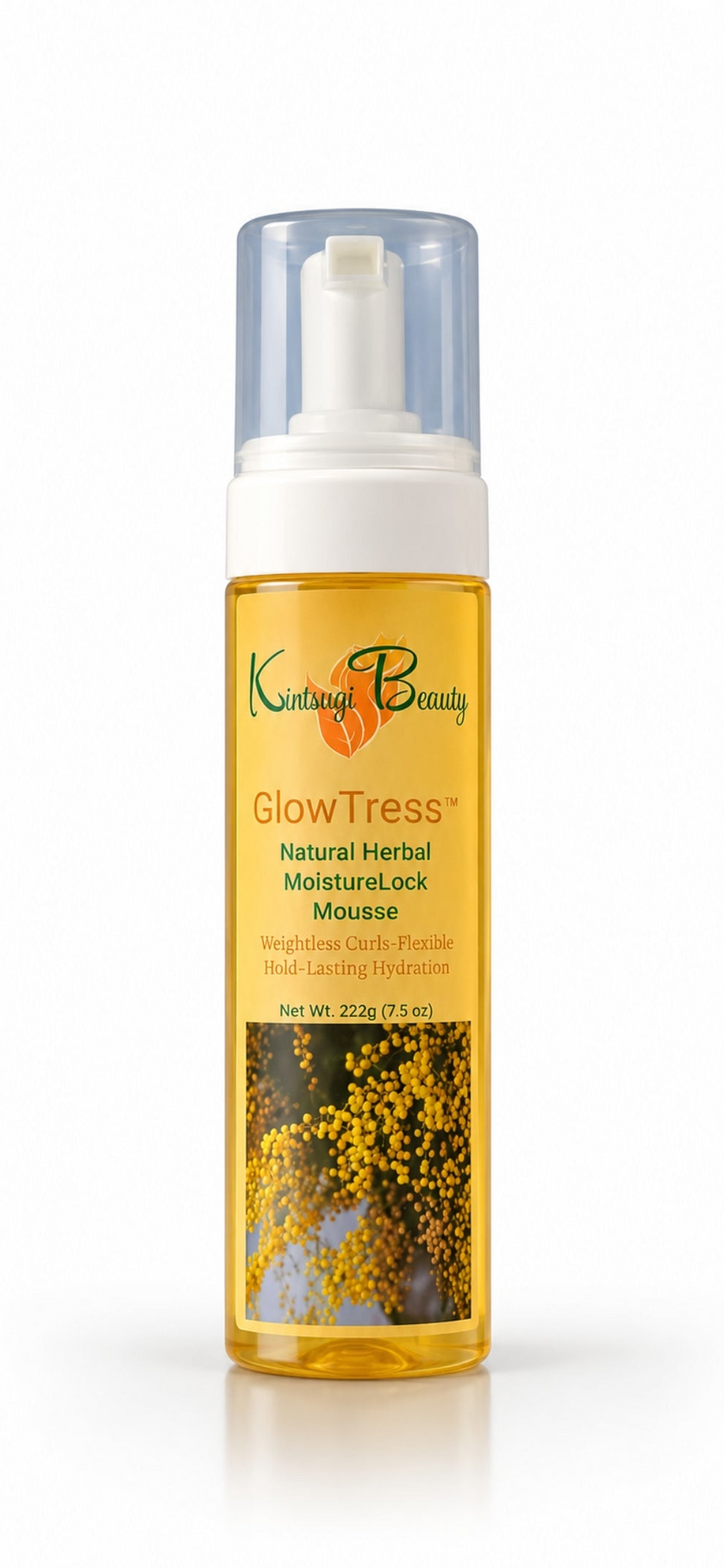 GlowTress Natural Herbal & Moisture Lock Mousse