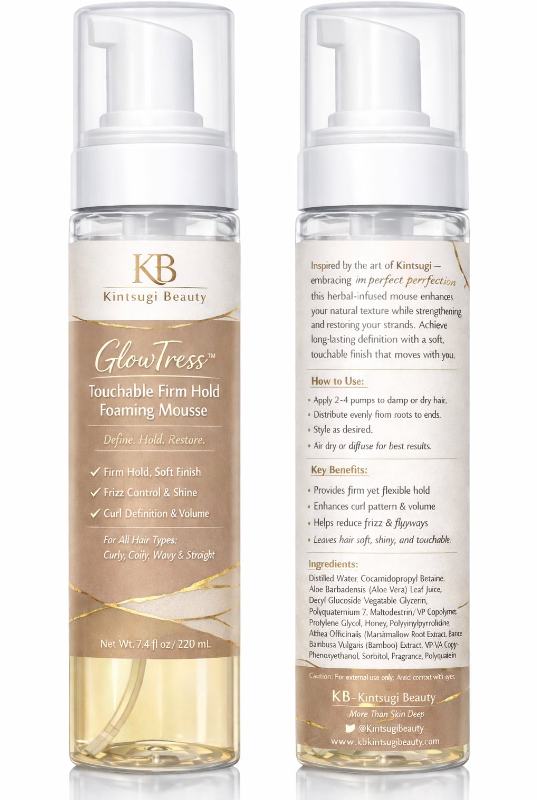 Glow Tress Hair Mousse