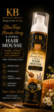 GlowTress Manuka Honey and Herbal Hair Mousse